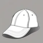 grey baseball cap image